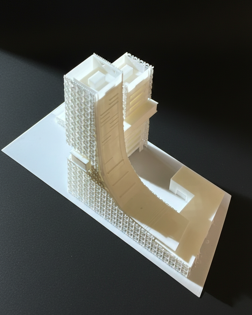 Vertical Harvest Tower detail